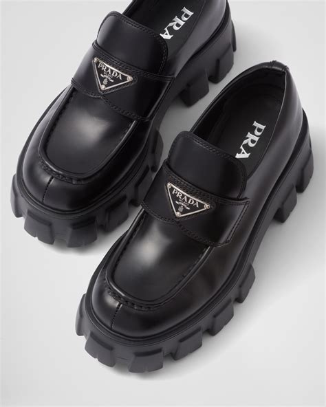 prada monolith uomo|Prada monolith loafer.